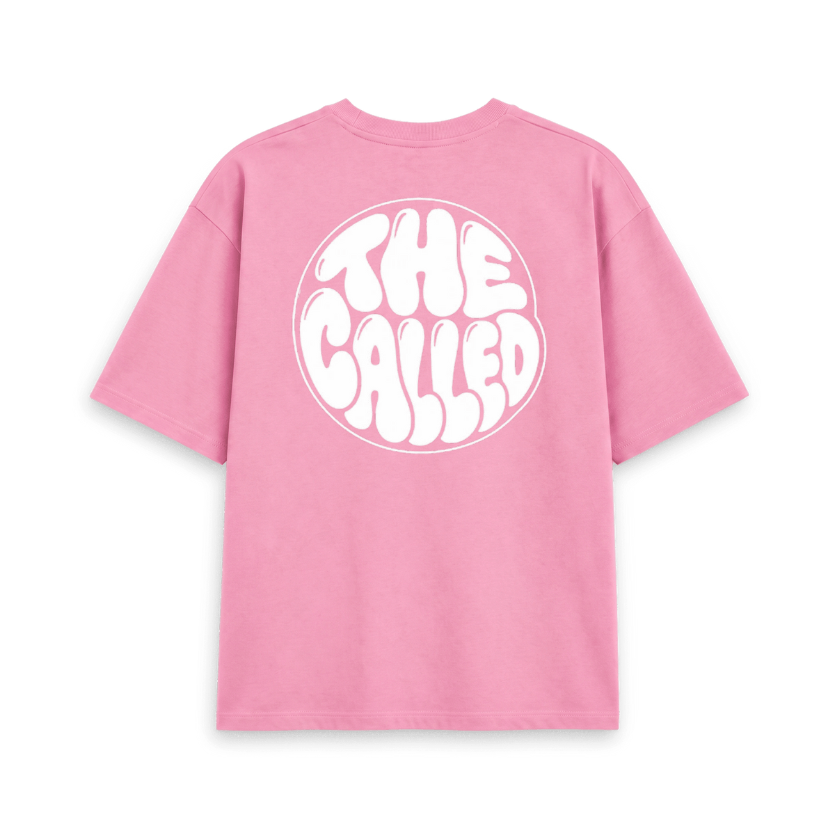 Rose Pink Printed T-shirt Back