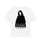 White Printed T-shirt Back