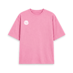 Rose Pink Printed T-shirt Front