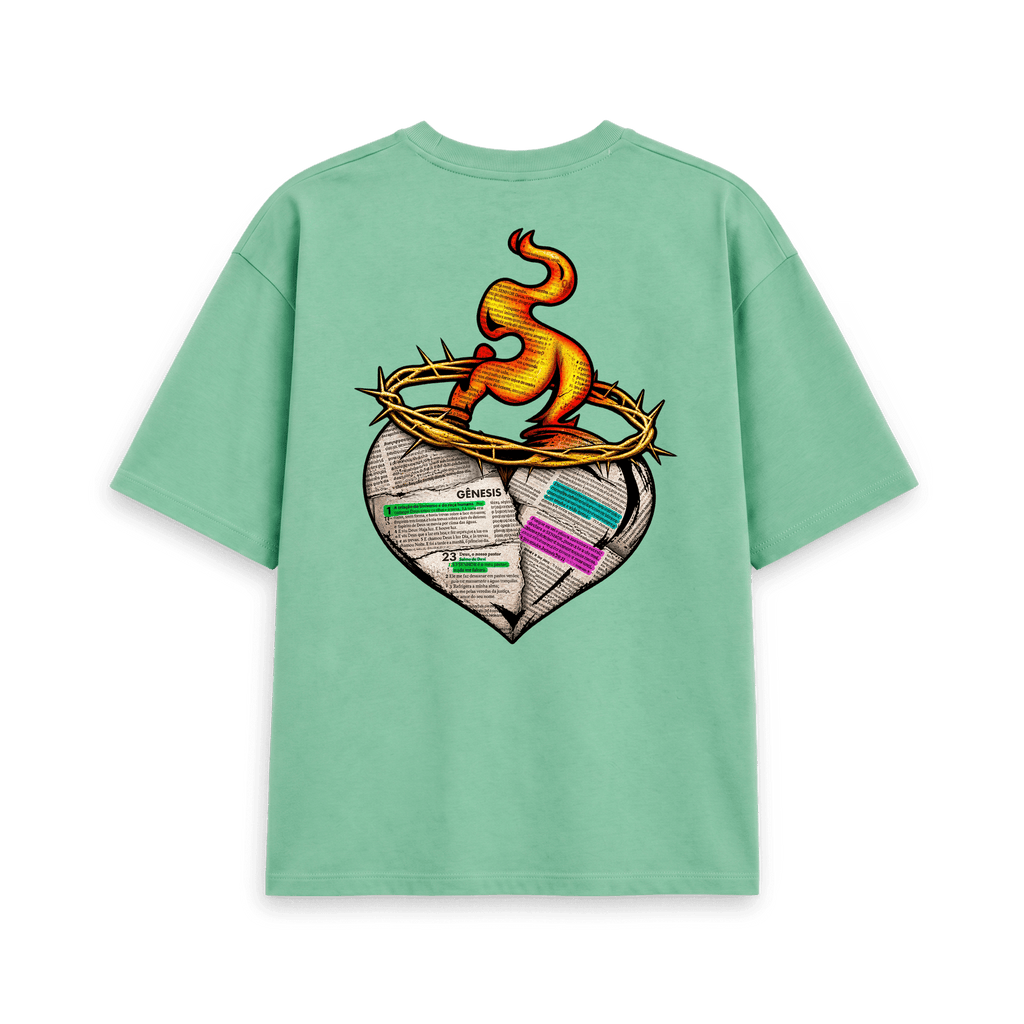 Peppermint Printed T-shirt Back