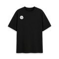Black Printed T-shirt Front