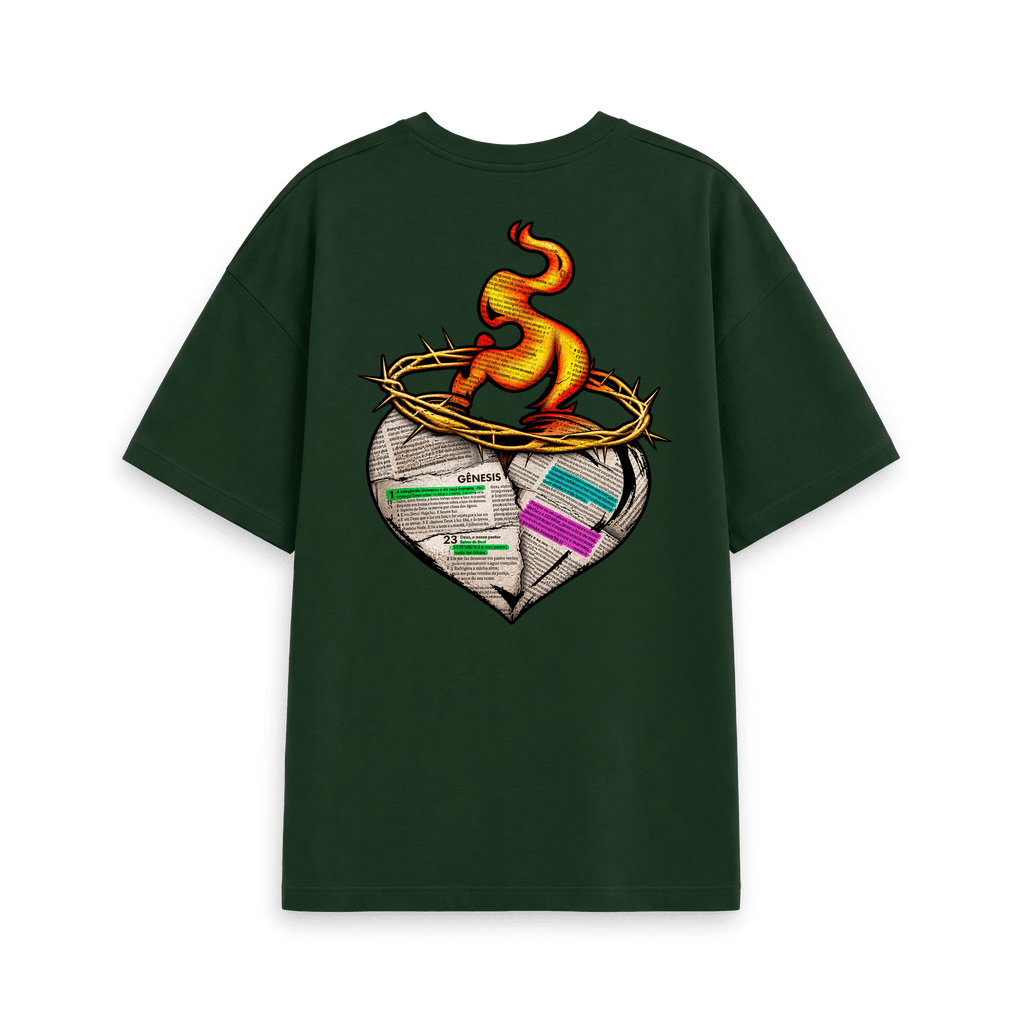 Evergreen Printed T-shirt Back