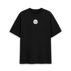 Black Printed T-shirt Front
