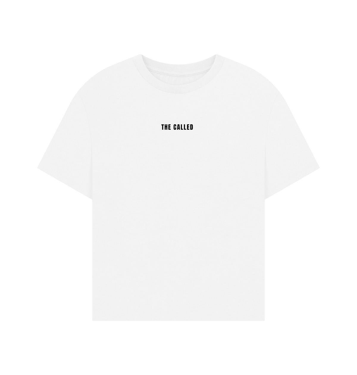 White Printed T-shirt Front