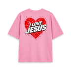 Rose Pink Printed T-shirt Back